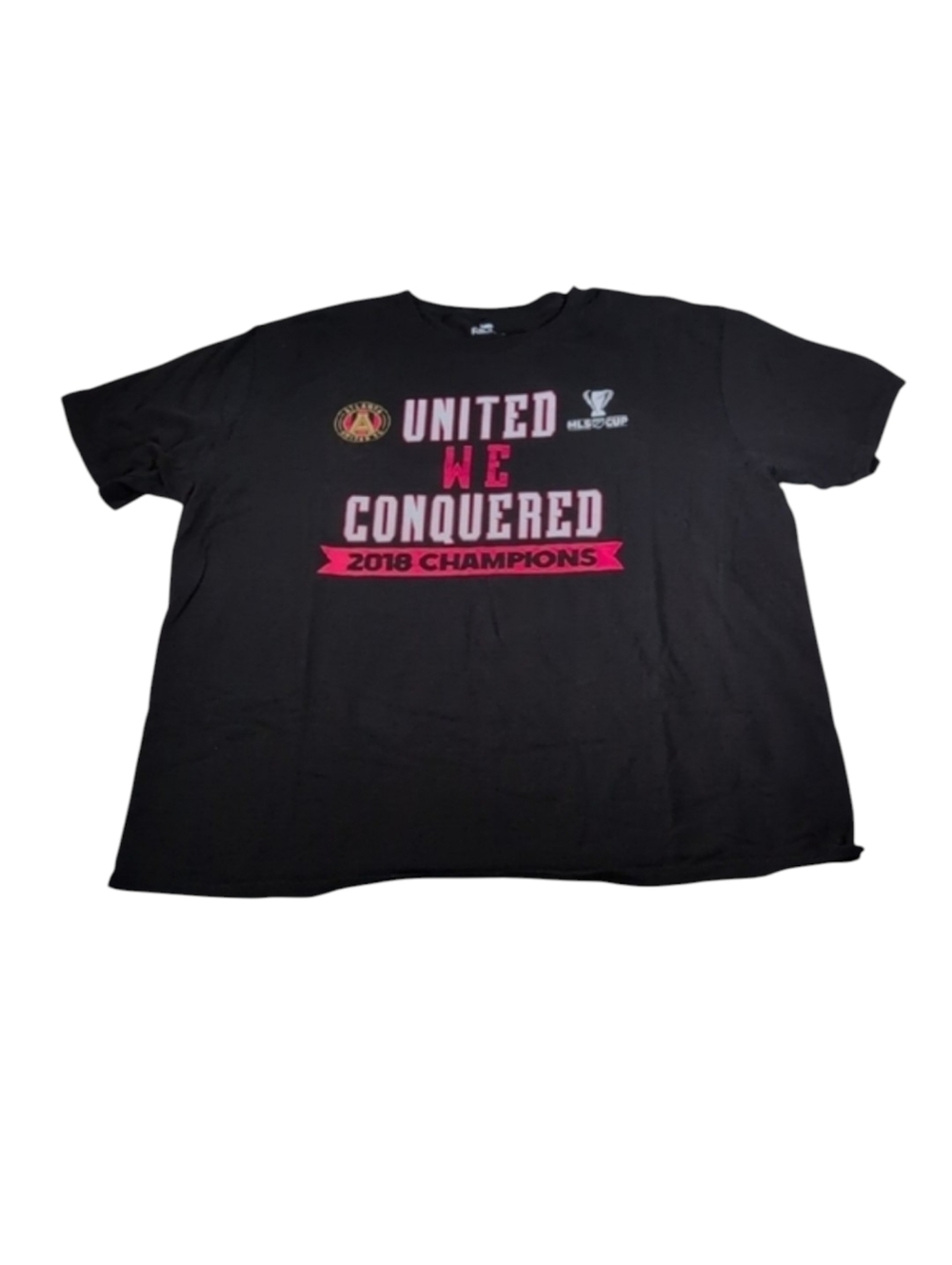 Fanatics Atlanta United FC 2018 Champ Black T-Shirt Size XL